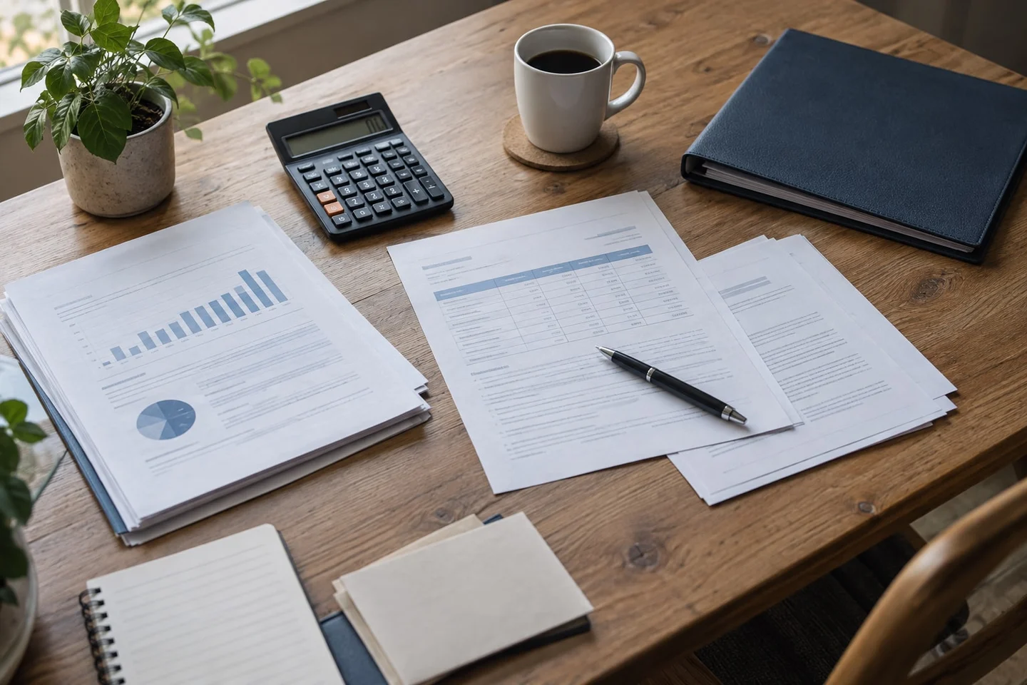 Grenada citizenship costs: looking beyond the headline price Calculator, documents and a pen illustrating how to budget for Grenada citizenship costs