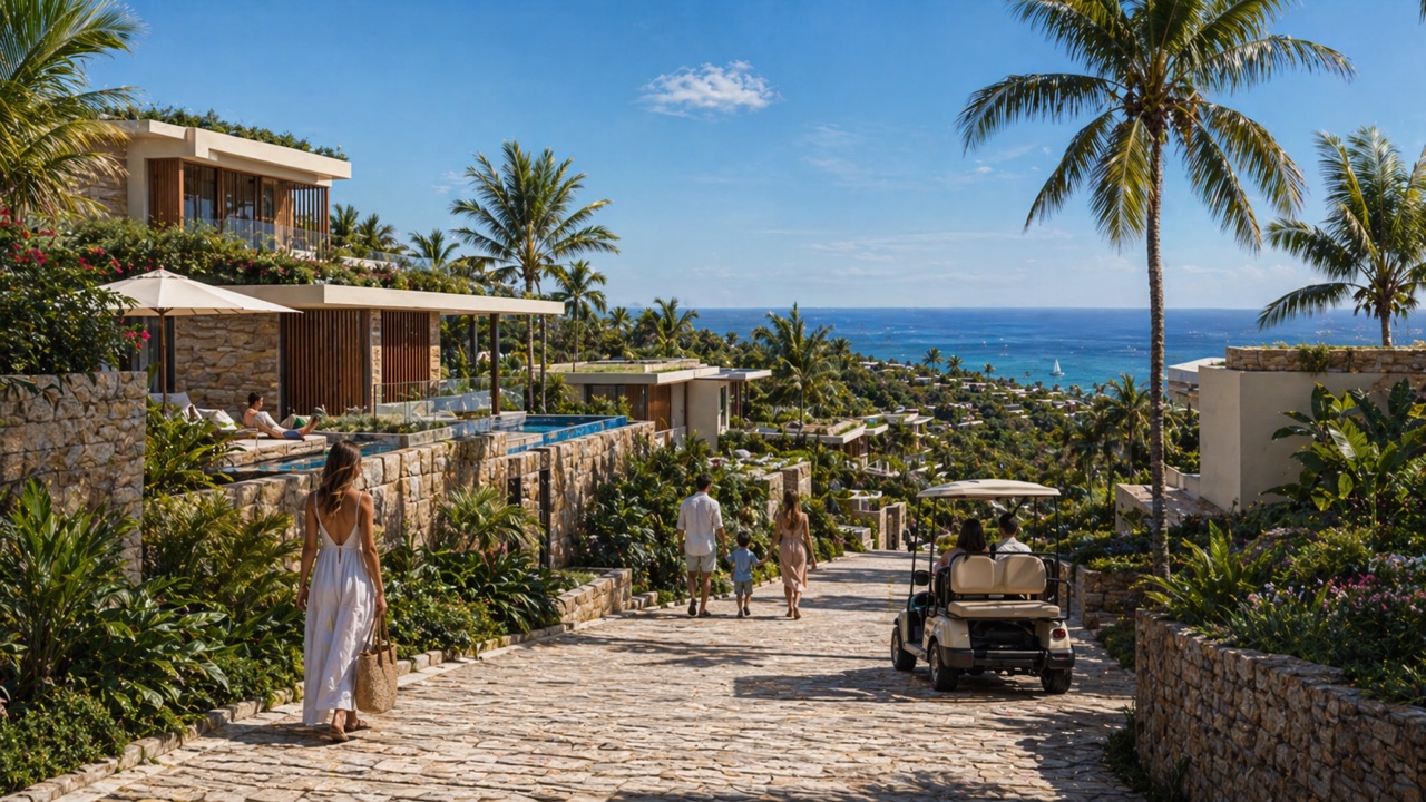 A relaxed Caribbean coastal community and Grenada lifestyle
