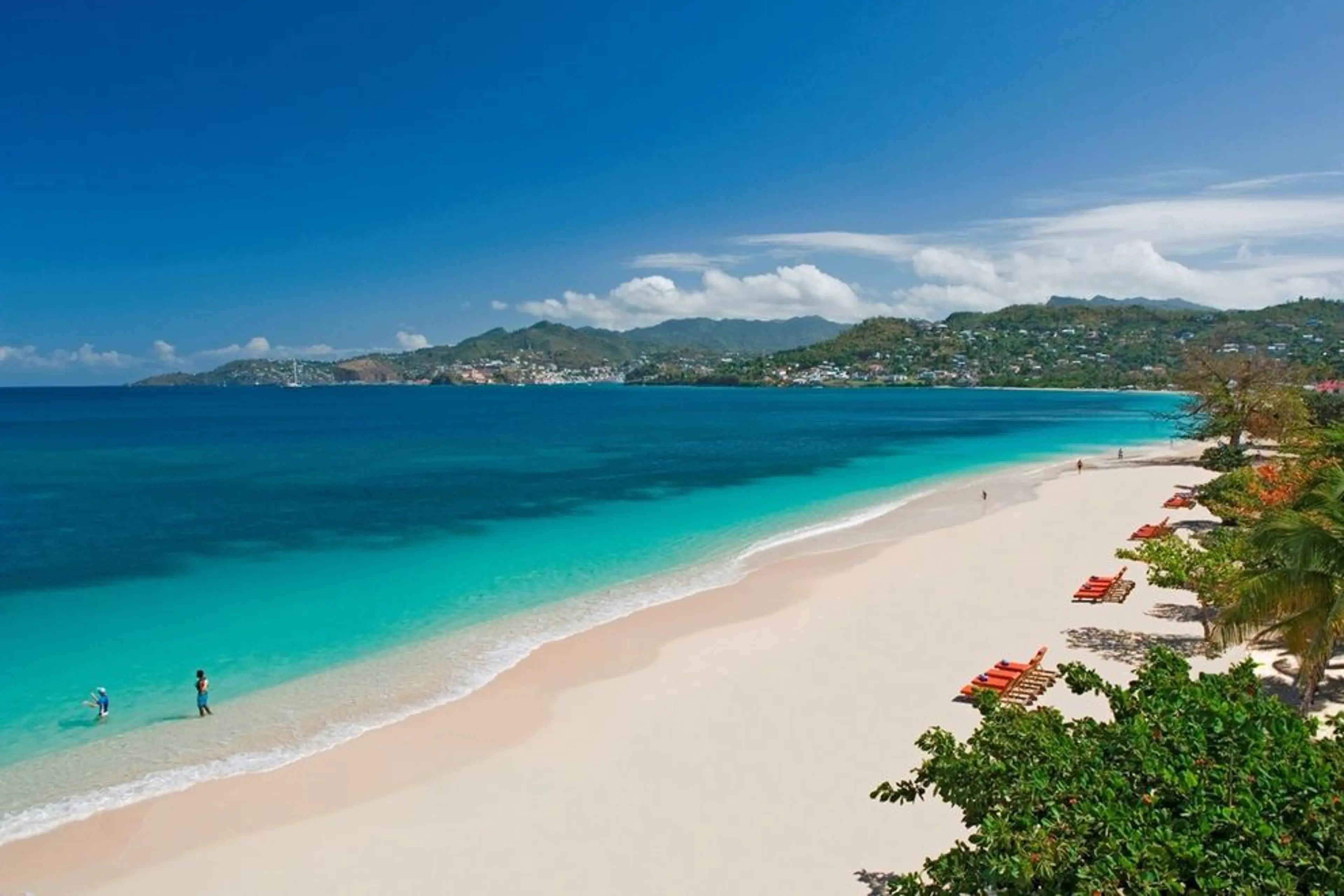 Grand Anse Beach in Grenada for US families considering Caribbean citizenship by investment
