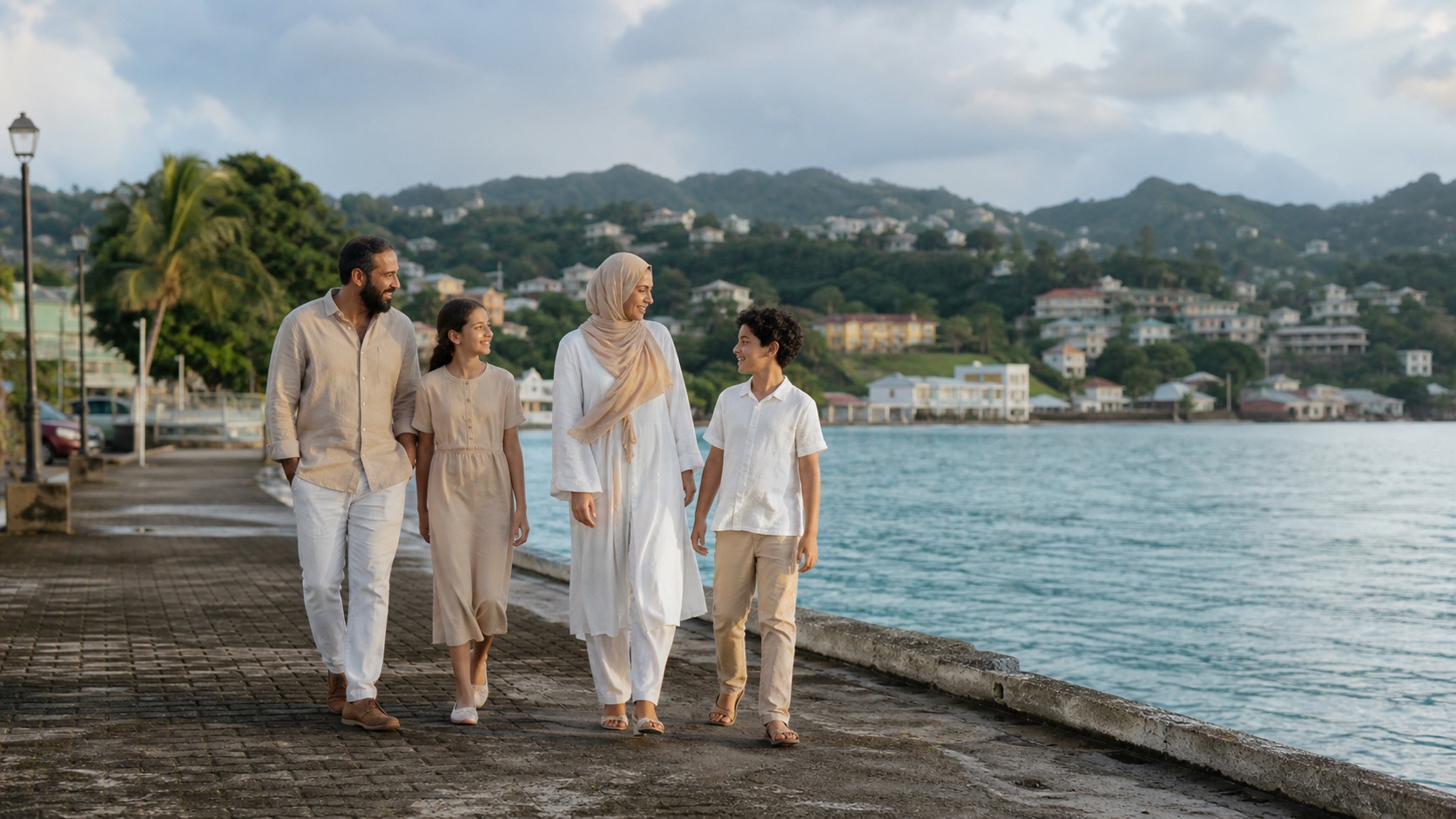 UAE-based family exploring Caribbean dual citizenship and long-term mobility options